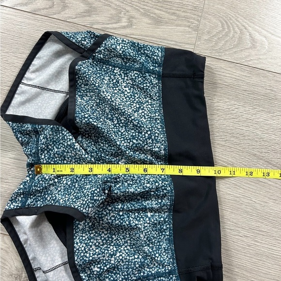 Lululemon Run: Speed Short *4-way Stretch Pebble Print Parfait Pink Alberta Lake - Picture 14 of 15